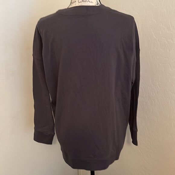 Madewell Gray Button Closure Cardigan Sweater Academia  Contemporary Work Office - Picture 3 of 9